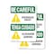 Signmission Safety Culture Sign, 7 in Width, Vinyl Decal, Rectangle, Bilingual OS-2PACK-BC-D-710-L-10035 - alternate 1